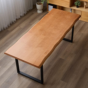 Solid wood office desk