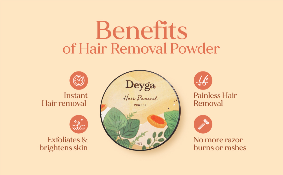 hair removal powder