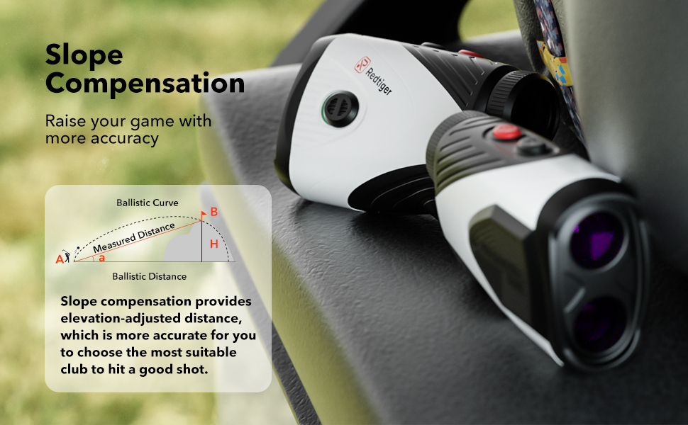 REDTIGER Golf Rangefinder with Slope, 1200 Yards Laser