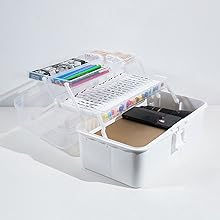 Plastic Craft Organizer Box