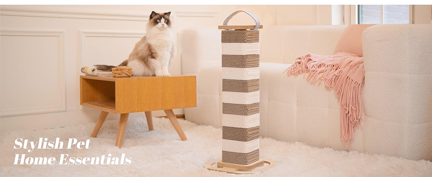 cat scratching post
