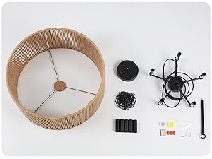 It includes all necessary assembly accessories for easy and quick installation.