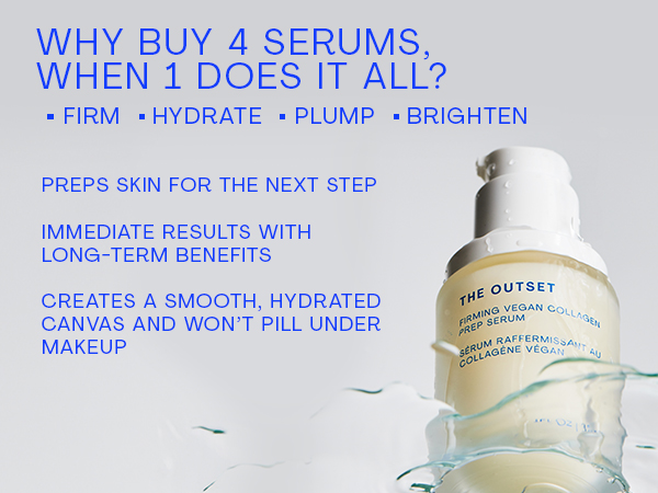 Amazon.com: The Outset Firming Vegan Collagen Prep Serum - Gentle