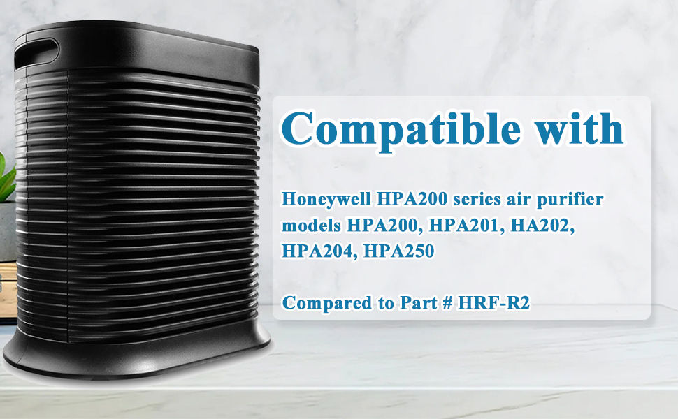 HPA200 HEPA Replacement Filter Compatible with Honeywell