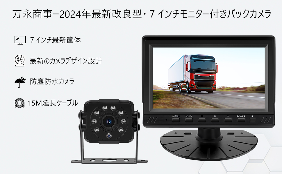 Amazon.co.jp: Soinndo バックカメラモニターセット バック