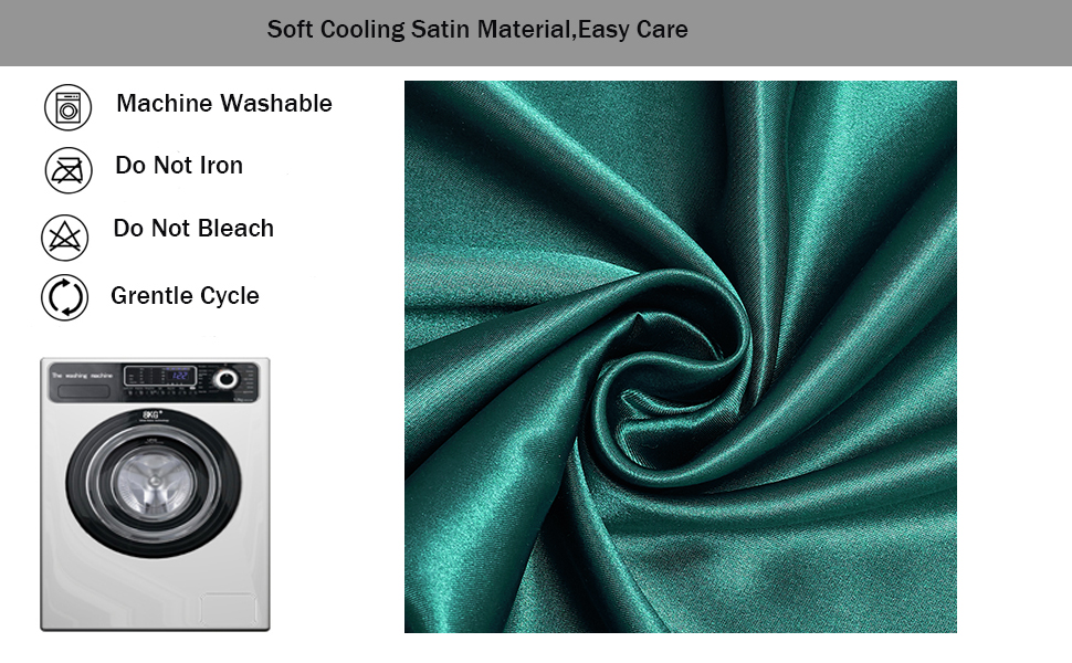 satin fitted sheet teal double