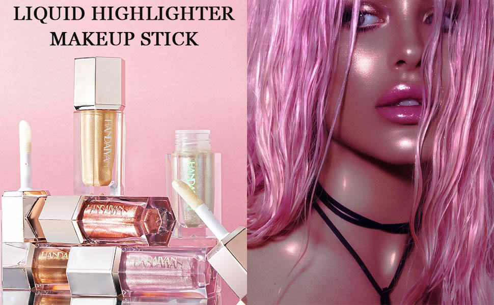 Body Face Luminizer Liquid Highlighter Stick, Waterproof