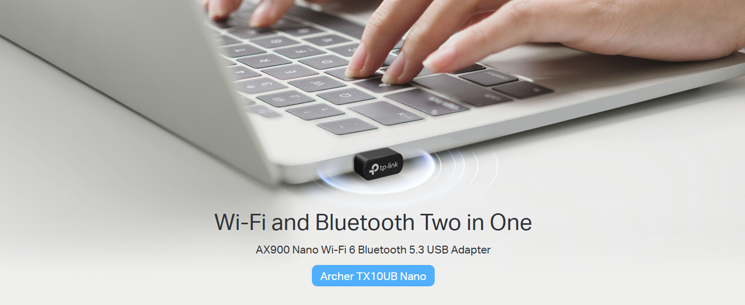 Archer TX10UB Nano AX900 Nano Wi-Fi 6 Bluetooth 5.3 USB Adapter
