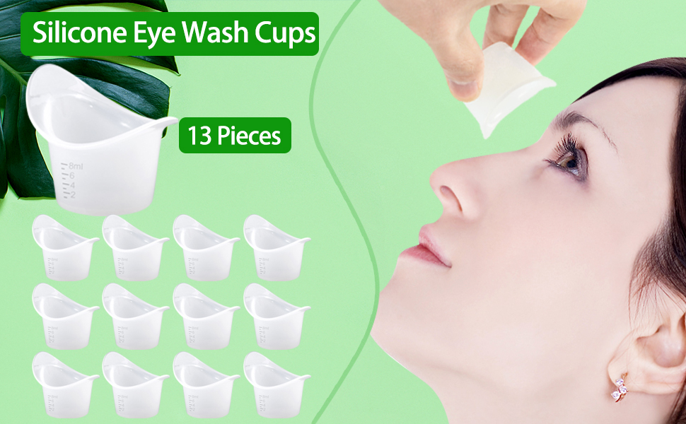 Eye Wash Bath Kit Silicone Eye Wash Cup
