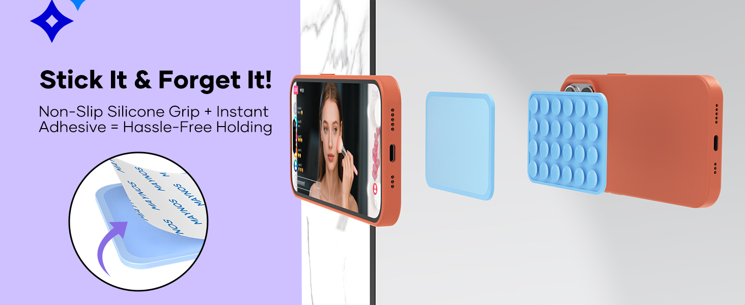 suction phone case, phone sticky grip, phone suction sticker, suction sticker for phone case