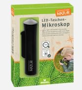 moses. 9788 Ultraleichtes LEDTaschenmikroskop Expedition Natur , 50fach Vergrößerung , Einfache B...