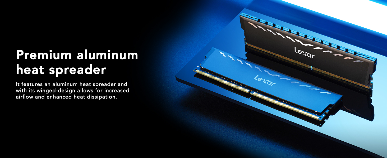 Premium aluminum heat spreader