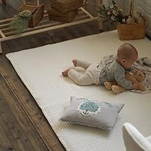 Amazon.co.jp: イブル風 キルティングマット クラウド 柄 180