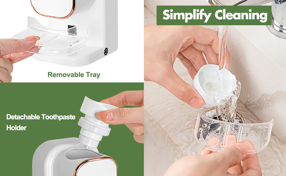 Upgraded Automatic Electric Toothpaste Dispenser, Auto