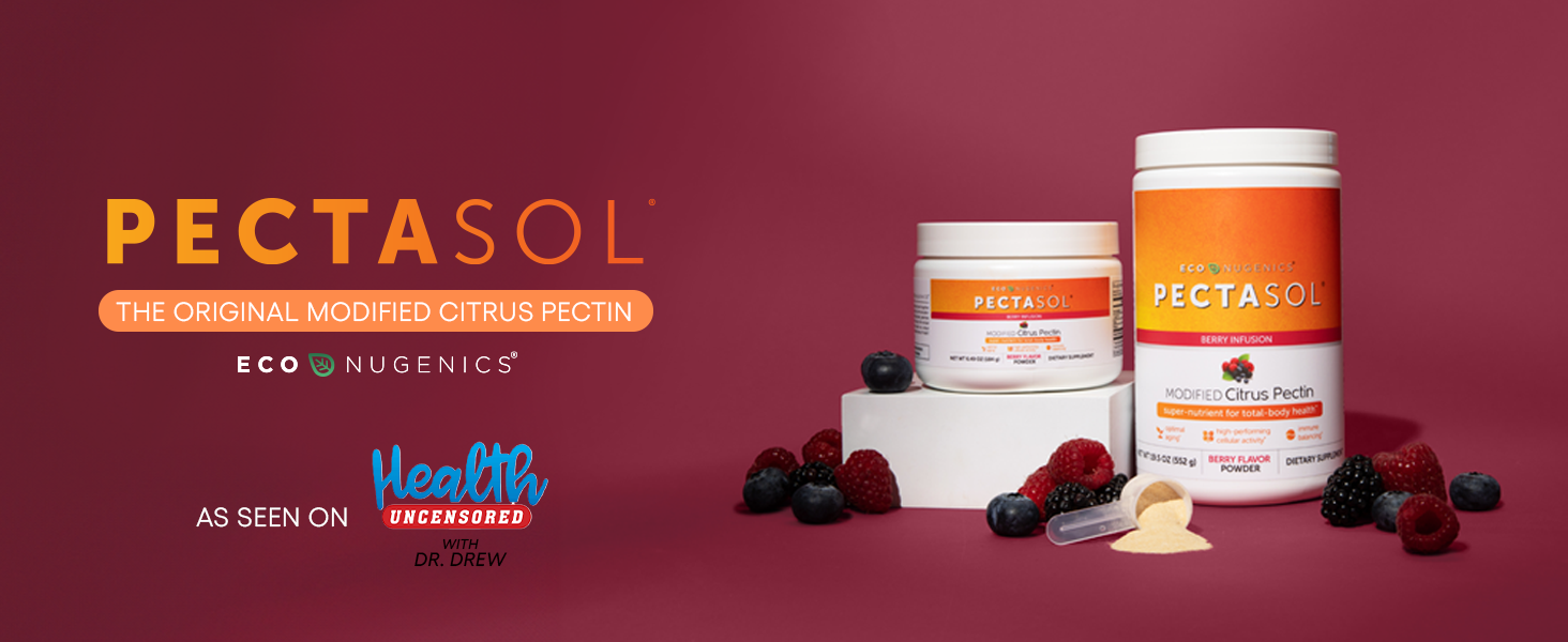 Amazon.com: PectaSol Modified Citrus Pectin – 184g Berry Powder – Total ...