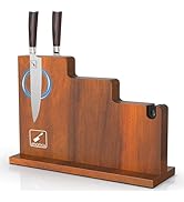 imarku Magnetic Knife Block Holder,Universal Knife Block Without Knives, Double Sided Kitchen Kni...