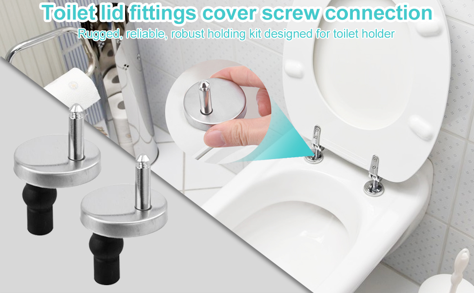2 Pack Quick Release Toilet Seat Fixings Quick Release Toilet Seat