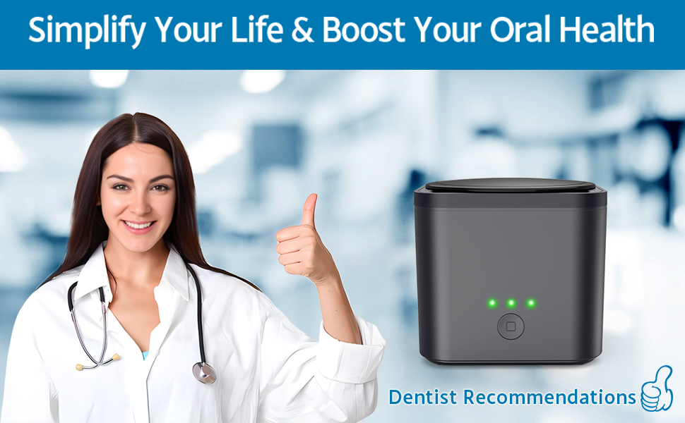 Ultrasonic Cleaner for Dentures,42KHz45KHz Retainer