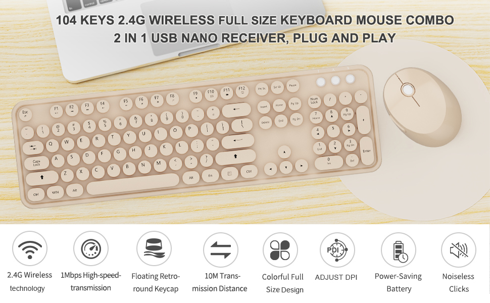 wireless keyboard and mouse
