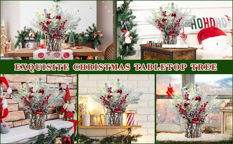 2Pack Small Christmas Tree