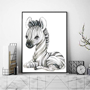 Colorful Jungle Art Painting For Wall Decor