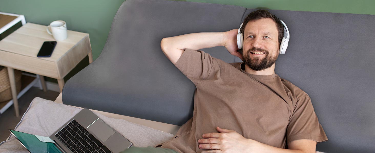 Vekkia Headboard Bed Wedge Pillow Set Foam, Adjustable