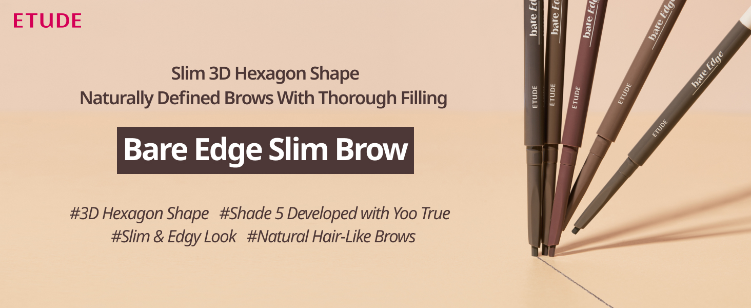 Etude_bare Edge slim brow(NEW)