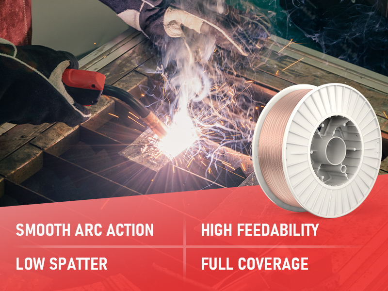 YESWELDER Carbon Steel Mig Solid Wire ER70S-6 .035-Diameter