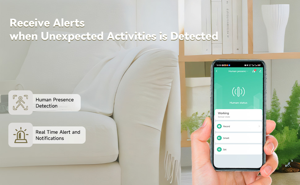 Smart Human Body PIR Sensor Radar Detector Motion Sensor