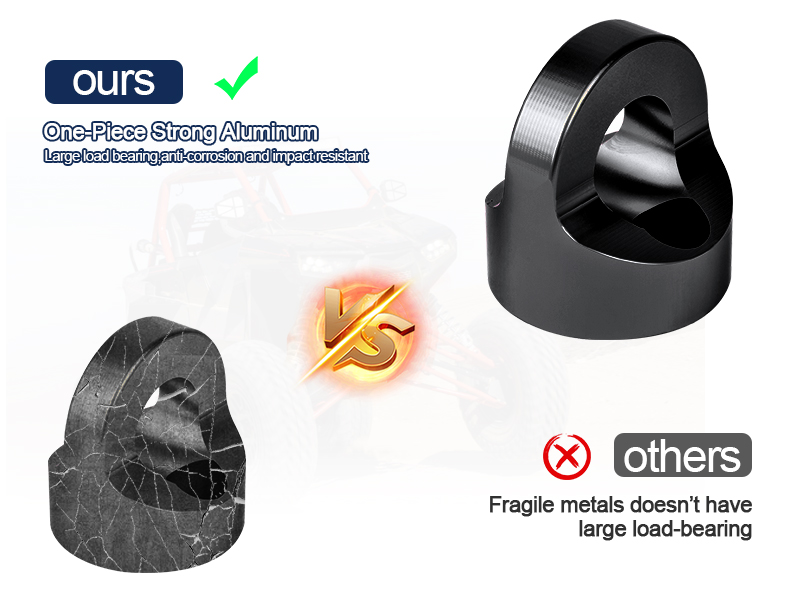 Hutexico for RZR 1000 XP Front Tow Hook Tie Down Anchors