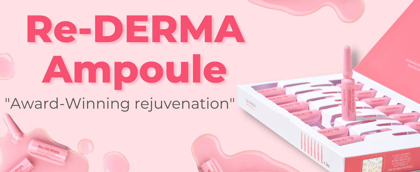 egf re-derma pink ampoule