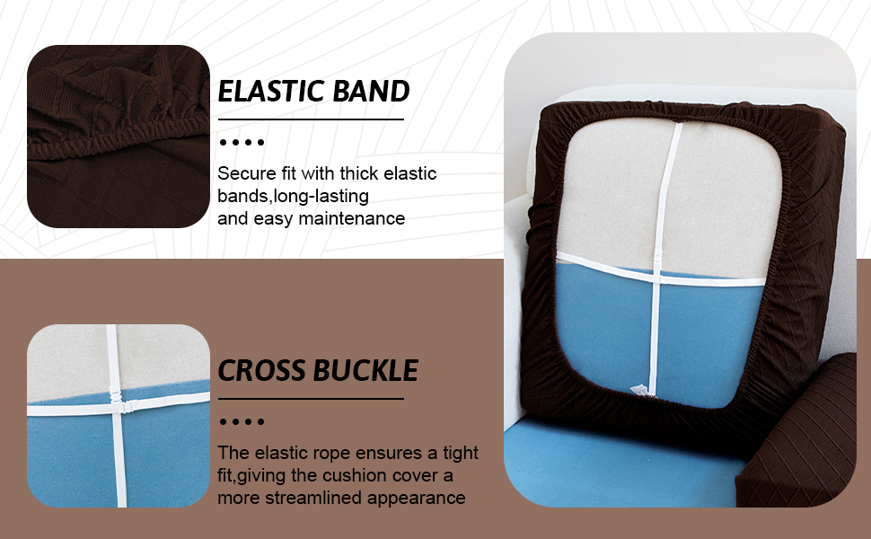 Stretch Couch Cushion Covers Magic Sofa Covers Washable