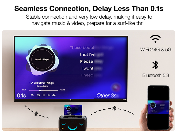 Ikarao Break X1 Karaoke Machine