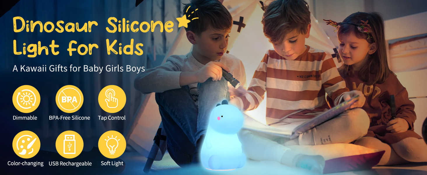 Dinosaur night light