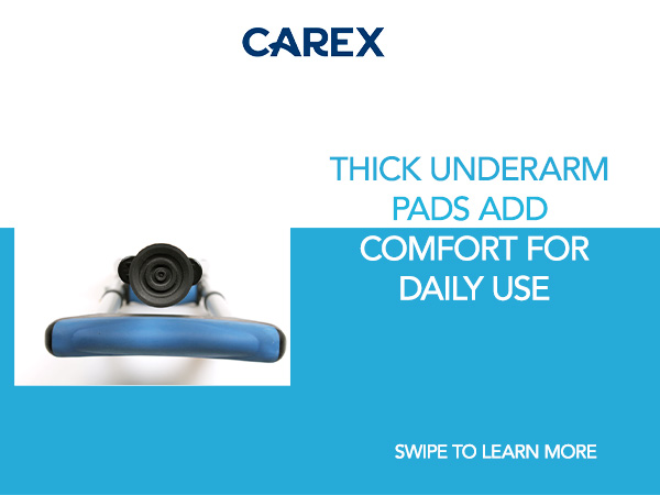 Lightweight Crutches for Adults, 2 Crutches Included, Universal Crutches for Walking