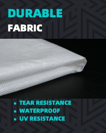 DURABLE FABRIC TEAR RESISTANCE WATERPROOF UV RESISTANCE
