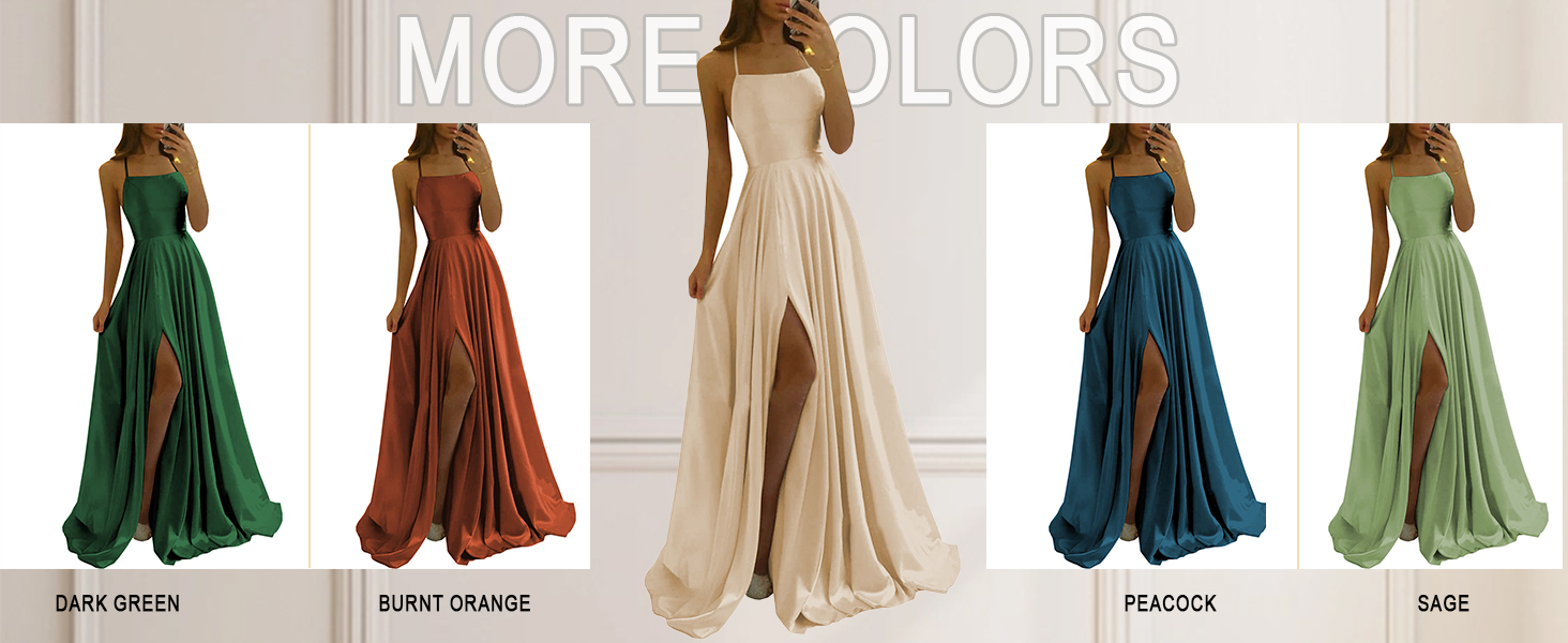 halter prom dresses for women teens 2023 2024 spaghetti straps bridesmaid dress long formal dress