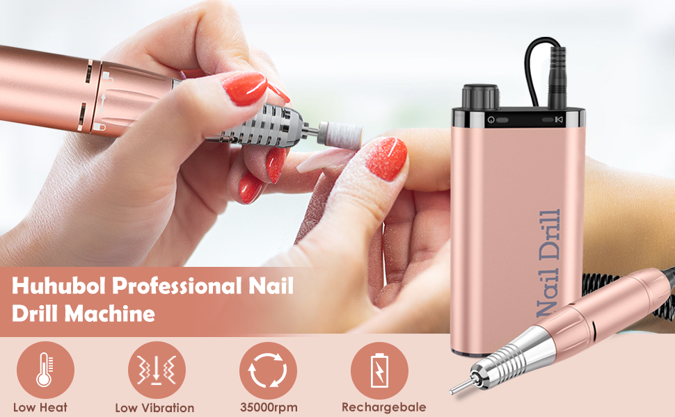 huhubol professional nail drill machine