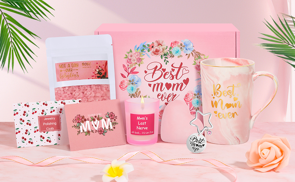 Tecanne Mothers Day Gifts for Mum Grandma Wife, Christmas Gifts for Mum, Birthday Gifts for Mum