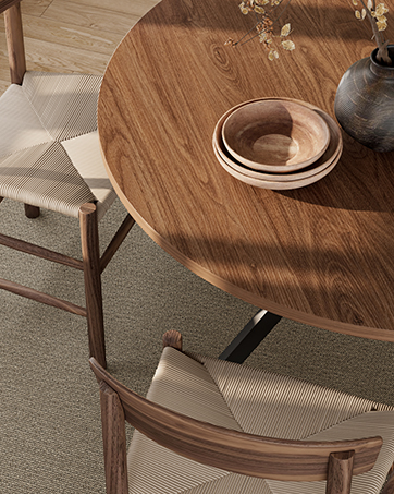 42 inch round dining table