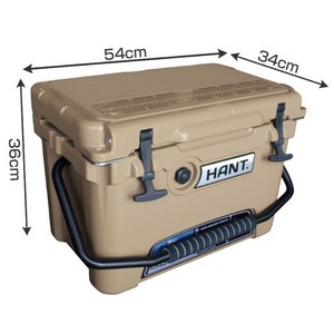 Amazon | ハント クーラーボックス 35QT (カーキ) | ハント(HANT
