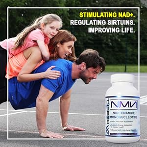 NMN Real Nicotinamide Mononucleotide Supplement (NMN 125mg Capsules) Powerful NAD+ Precursor