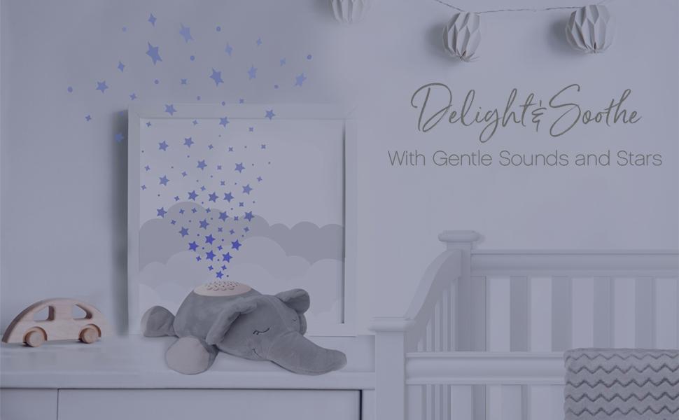 sound machine projector sleep machine soother naptime baby sound machine white noise lullaby