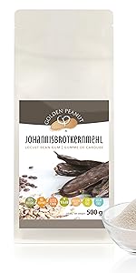 Johmehl, E 410, Bindemittel, Stabilisator, Eiscreme Herstellung