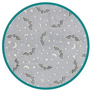 Kuscheldecke, mit 4 leuchtenden Motiven, leichte Bettdecke für Baby- & Kinderbetten