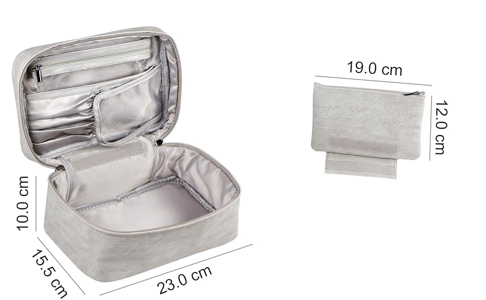 EXERZ Vanity Case/ Cosmetic Case/ Makeup Bag/ Toiletry Organiser