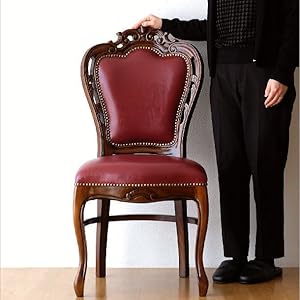 Amazon｜チェア 椅子 アンティーク ダイニングチェア クッション