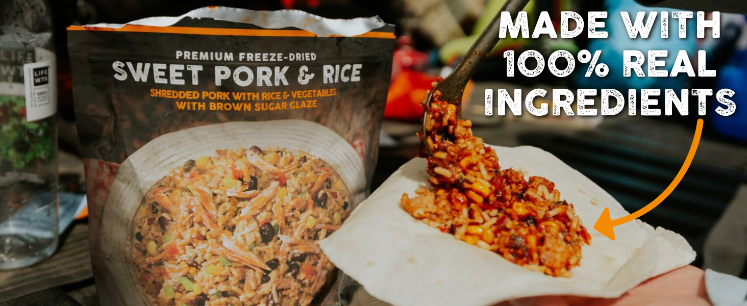 100% Real ingredients