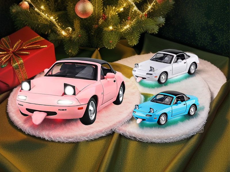 Mzexoma Mazda Miata MX5 Toy Car 1/24 Diecast Model Cars, MX-5 Car Toys for Kids Age 4-8 miata Gift