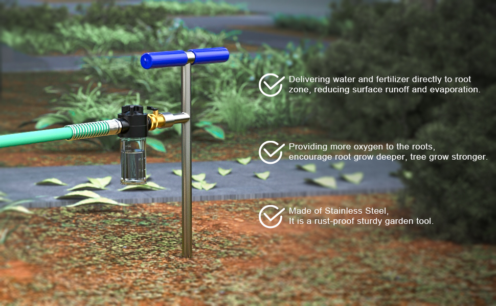 Eazy2hD Root Feeder Tree Watering Tool with Fertilizer